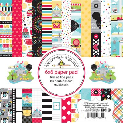 Doodlebug Fun At The Park Designpapier - Paper Pad